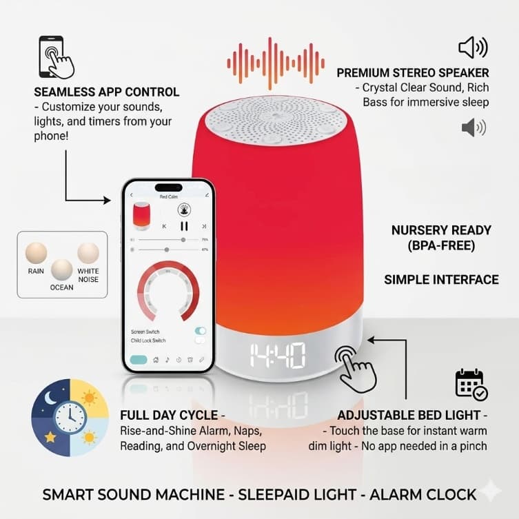 relaxing white noise for sleep